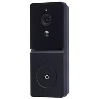 Nuvo Lighting Starfish Black 5 volt Doorbell Smart Security Camera