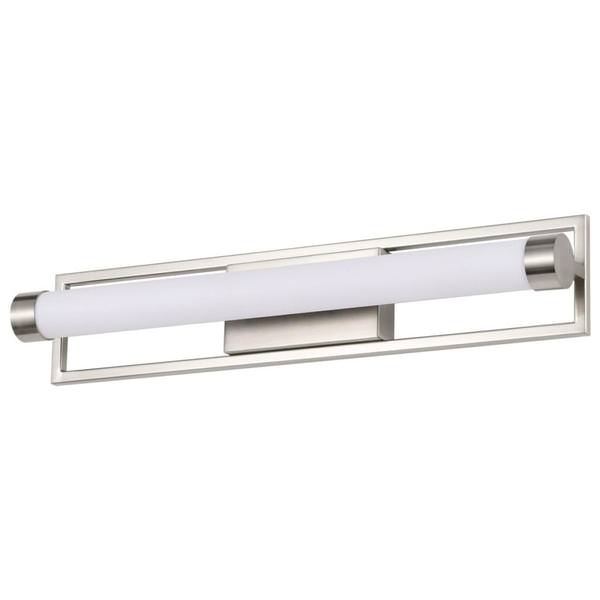 24" 26 watt 120 volt 3000K Natural White Brushed Nickel Canal LED Vanity Light Fixture