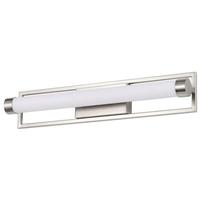 View 24" 26 watt 120 volt 3000K Natural White Brushed Nickel Canal LED Vanity Light Fixture