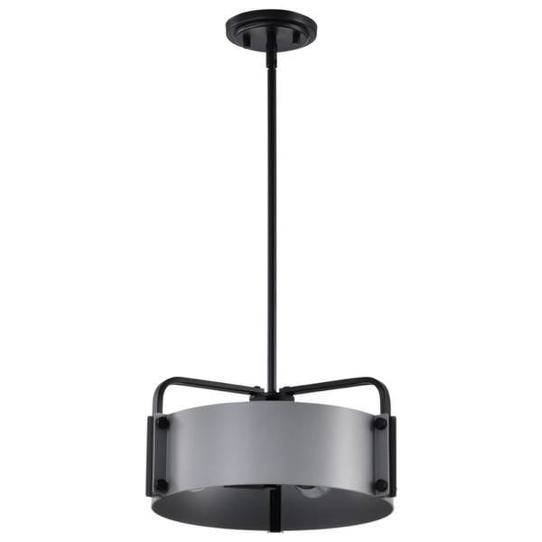 3 Lamp Matte Gray Altos Indoor Pendant Light Fixture