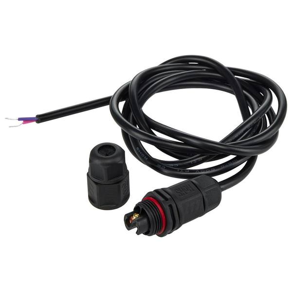 5.5' Black IP36 Connector with Whip