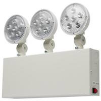 Nuvo Lighting 1.5 watt 120/277 volt White Tri Head Indoor LED Emergency Light