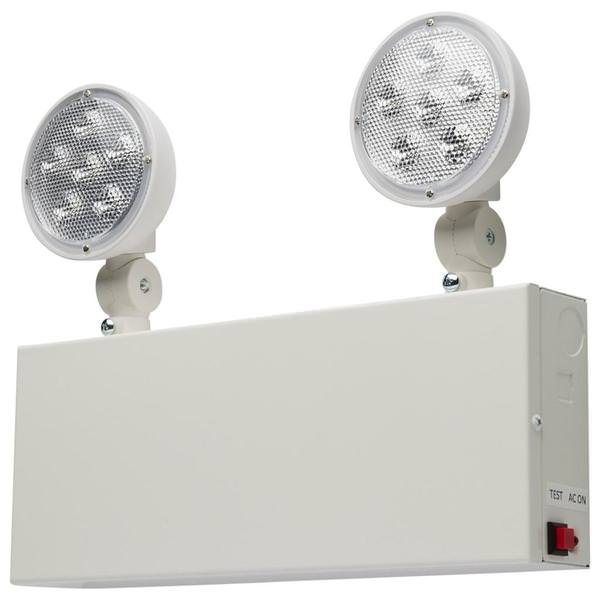 1.5 watt 120/277 volt Dual Head LED Emergency Light