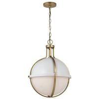 View 1 Lamp Matte White Opal White Glass Indoor Pendant Light Fixture
