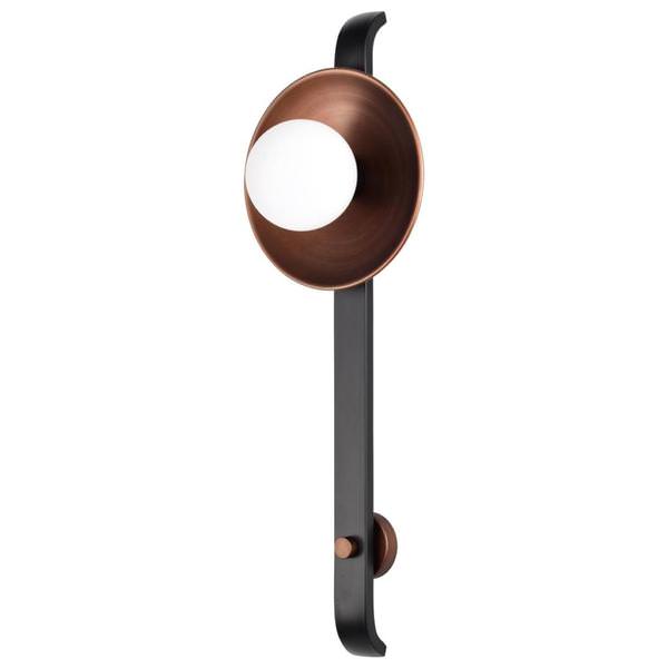 1 Lamp 120 volt Wall Sconce Matte Black Wall Sconce