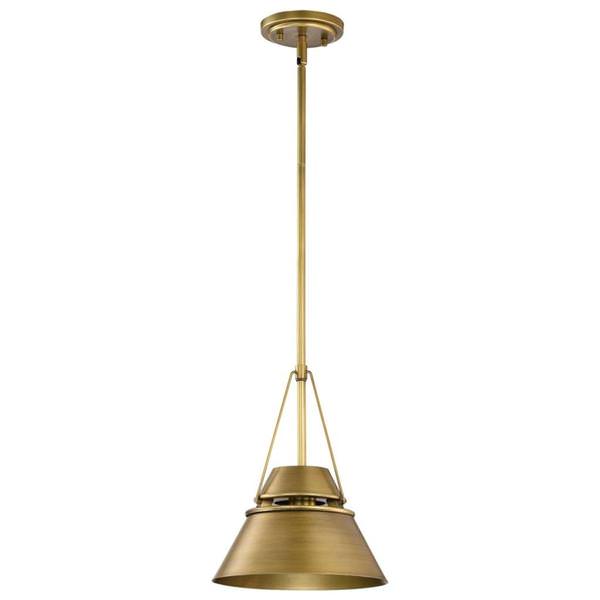1 Light Natural Brass Adina Indoor Pendant Light Fixture