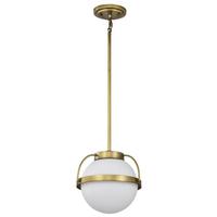 Nuvo Lighting 1 Lamp Natural Brass Lakeshore Indoor Pendant Light Fixture