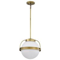 Nuvo Lighting 1 Lamp 120 volt Natural Brass Lakeshore Indoor Pendant Light Fixture
