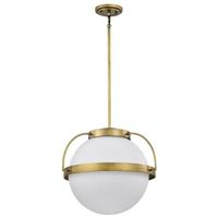 Nuvo Lighting 1 Lamp Natural Brass Lakeshore Indoor Pendant Light Fixture