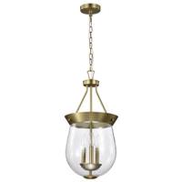 Nuvo Lighting 24" 3 Light Vintage Brass Boliver Pendant Light Fixture