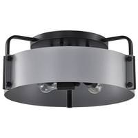 View 4 Lamp Matte Gray Altos Indoor Semi Flush Mount Fixture