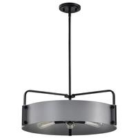 Nuvo Lighting 5 Light 120 volt Matte Gray Pendant Light Fixture