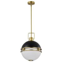Nuvo Lighting 2 Light Matte Black Everton Indoor Pendant Light Fixture
