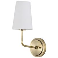 Nuvo Lighting 1 Light Vintage Brass Cordello Indoor Wall Sconce Light Fixture