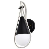 Nuvo Lighting 1 Lamp Matte Black Admiral Indoor Wall Sconce Light Fixture