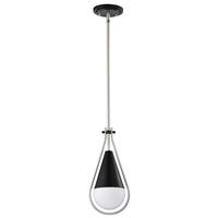 View 1 Lamp Matte Black Admiral Indoor Pendant Light Fixture