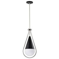 View 1 Lamp Matte Black Admiral Indoor Pendant Light Fixture