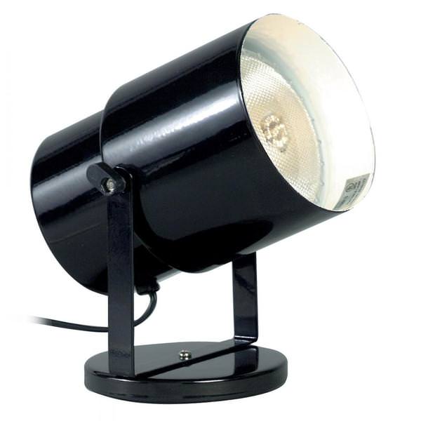 1 lamp 120 volt Indoor Black Utility Plant Lamp
