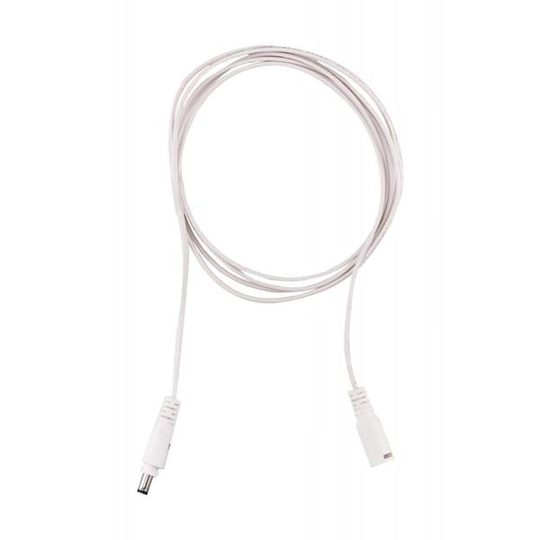 6' White 1-Pin Remote Driver Extension Cable