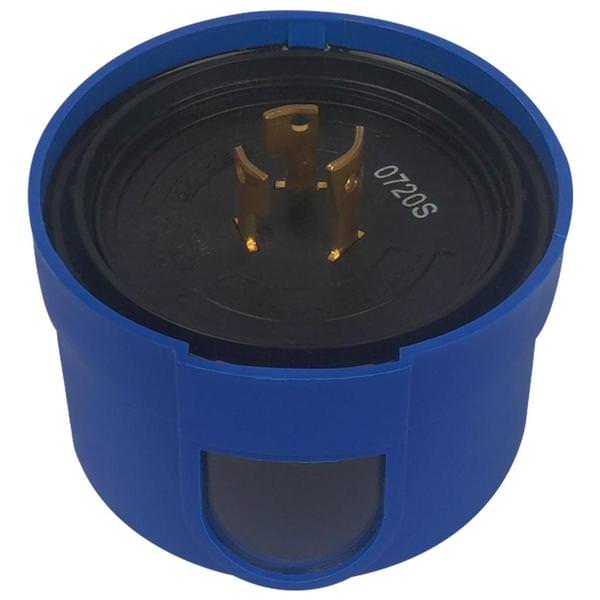 100/200 watt 100/277 volt Blue Area Light Photocell/Socket