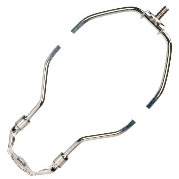 10" Polished Nickel Light Duty Harp