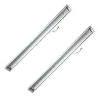 Peerless 0.2' x 4' 28 watt 120/277 volt 3000K Natural White Frosted Acrylic Dimmable Recessed LED T-Grid Light (2 Pack)