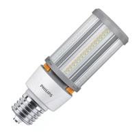Philips Selectable watt 120/277 volt Corncob Exclusionary Mogul Screw Base CCT Selectable Clear Step Dimming Ballast Bypass / Direct Wire Dimmable LED