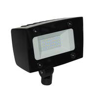Philips 20 watt 120/277 volt 4000K Cool White Knuckle Mount Bronze LED Flood Light