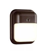 Philips 13 watt 120 volt 3000K Natural White Photocell Bronze LED Wall Light