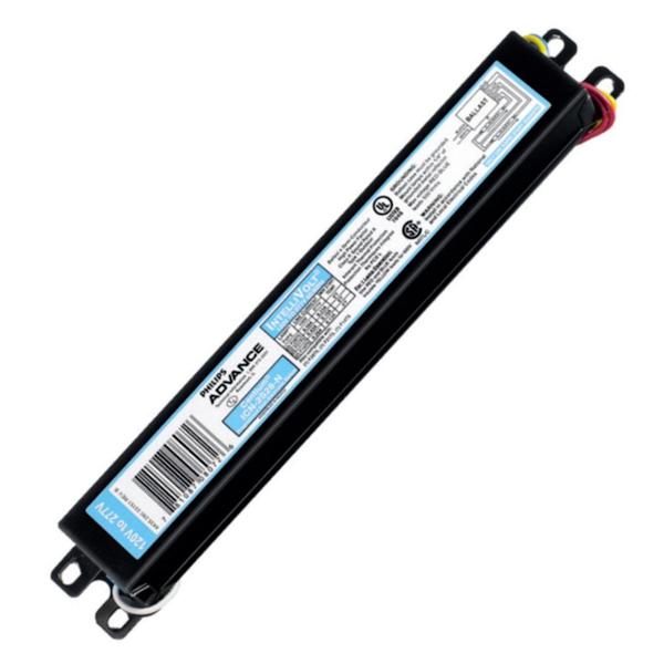 2 Lamp 54 watt 120/277 volt Programmed Start Fluorescent Ballast