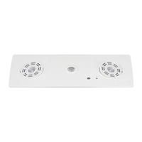 Philips 3 Lamp White Recessed Nickel Metal Hydride battery Chloride Compac Emergency Unit
