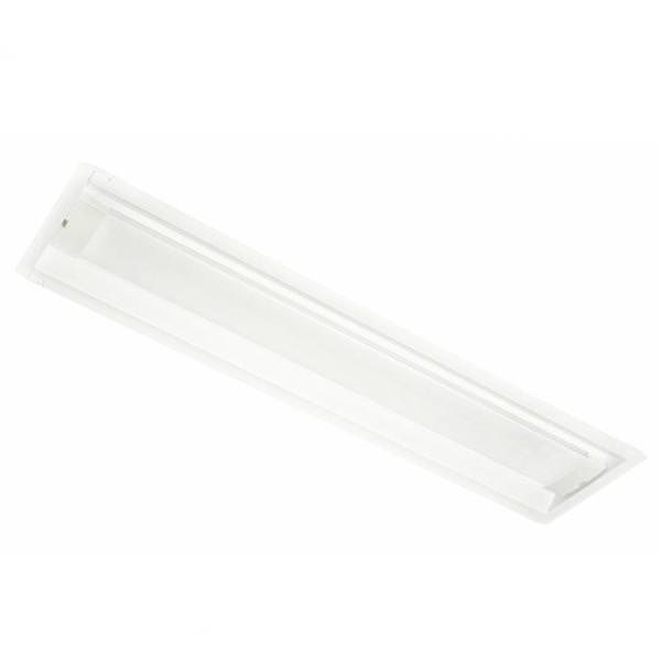 1' x 4' 23 watt 120/277 volt CCT Selectable LED Troffer Fixture (4 Pack)
