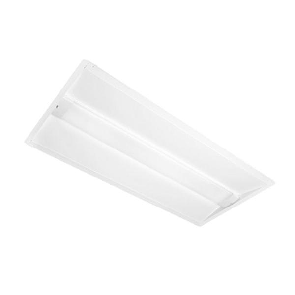 2' x 4' 24 watt 120/277 volt 4000K Cool White LED Troffer Fixture (4 Pack)