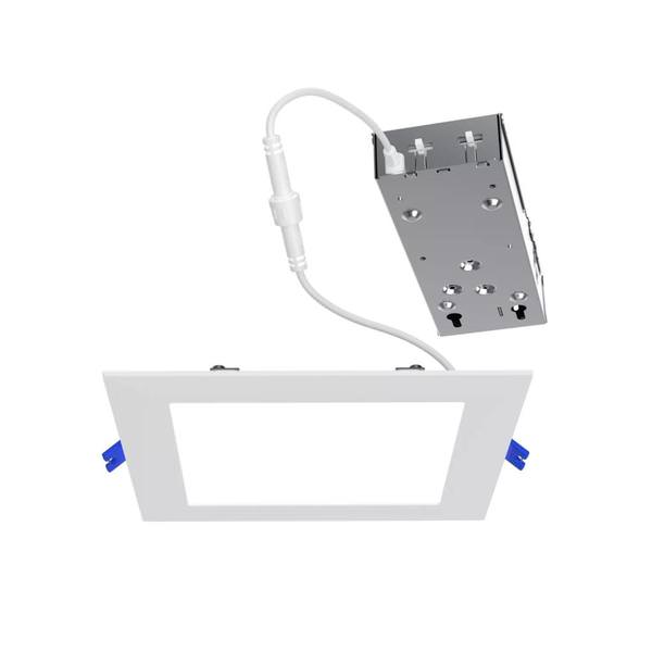 4" 9 watt 120/277 volt CCT Selectable Square LED Downlight