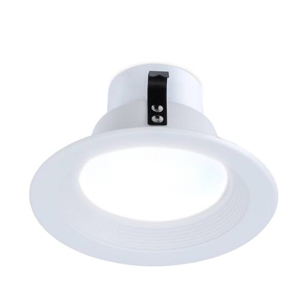 4" 9 watt 120 volt 3000K Natural White Round LED Recessed Downlight