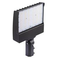 Philips Selectable watt 120/347 volt CCT Selectable Slipfitter Mount Bronze LED Flood Light