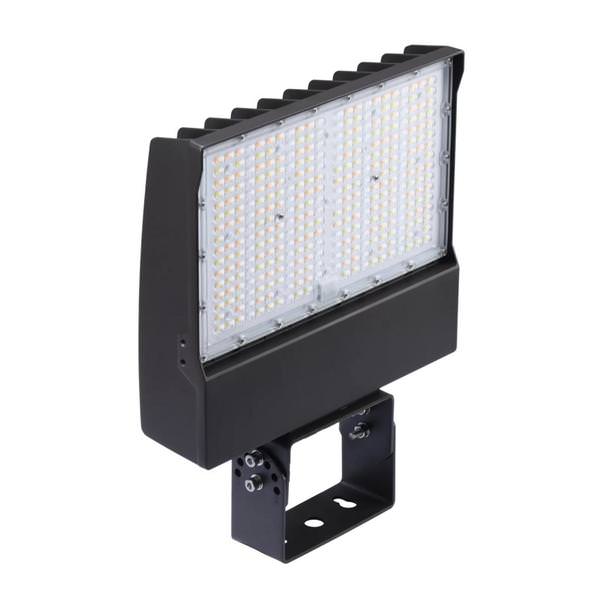 Selectable watt 120/347 volt CCT Selectable Trunnion Mount LED Flood Light