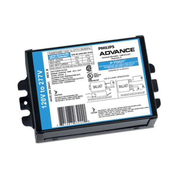 1 Lamp 70 watt 120/277 volt e-Vision Metal Halide HID Ballast