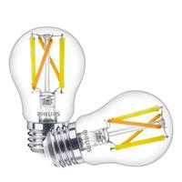 Philips 5 watt 120 volt A15 Medium Screw Base 2200K/2700K Warm White Clear LED Light Bulb (2 Pack)