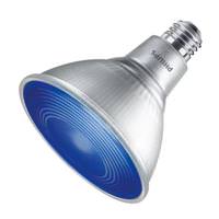 Philips 13.5 watt 120 volt PAR38 Medium Screw Base Blue LED Light Bulb