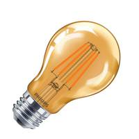 Philips 4 watt 120 volt A19 Medium Screw Base Orange LED Light Bulb 