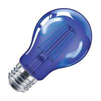 Philips 4 watt 120 volt A19 Medium Screw Base Blue LED Light Bulb 