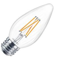 Philips 5.5 watt 120 volt F15 Medium Screw Base 2200K-2700K Warm Glow LED