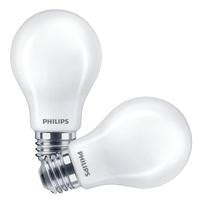 Philips 5 watt 120 volt A19 Medium Screw Base 2200K/2700K Warm White LED Light Bulb (2 Pack)