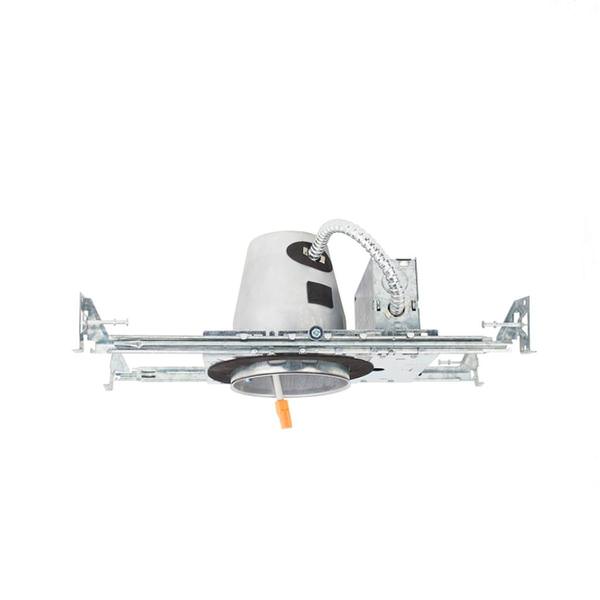 4" 120 volt CorePro Round Downlight New Construction Frame