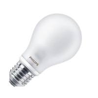 Philips 7 watt 220/240 volt A19 (A60) European Medium Screw Base 2700K Warm White LED Light Bulb