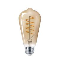 Philips 6.5 watt 120 volt ST19 Medium Screw Base Warm White LED Light Bulb