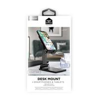 Premier Adjustable Black Desk Mount for Phones and Tablets