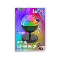 Premier Rotating Multi-Color Remote Control Bluetooth LED Disco Light Speaker