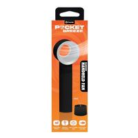 Premier Black Rechargeable Portable Bladeless Fan